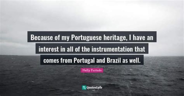 Unveiling Nelly Furtado's Heritage: Exploring Her Portuguese Roots